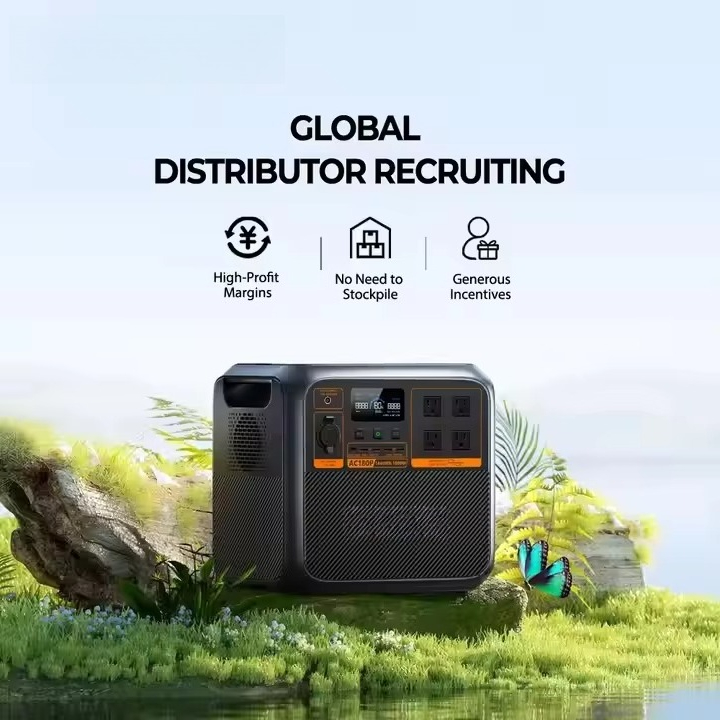 Gerador solar portátil AC180P  - Renewable Energy Generation avaliação e preço